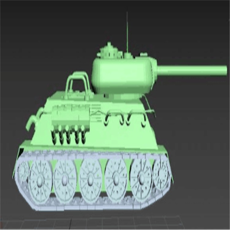 政和充气军用坦克模型